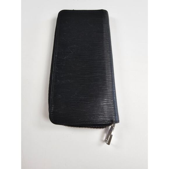 Louis Vuitton Round Zipper Long Wallet M61857 Epi Zippy Noir - Picture 6 of 16
